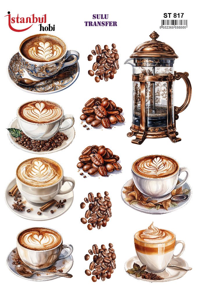 Sulu Transfer Kağıdı 25x35cm ST-817