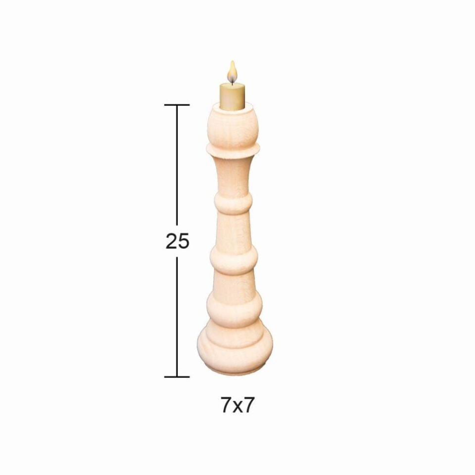 Ahşap Şamdan ŞA-29