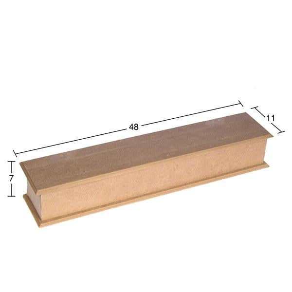 Ahşap Tığ Kutusu 48x11cm KU286