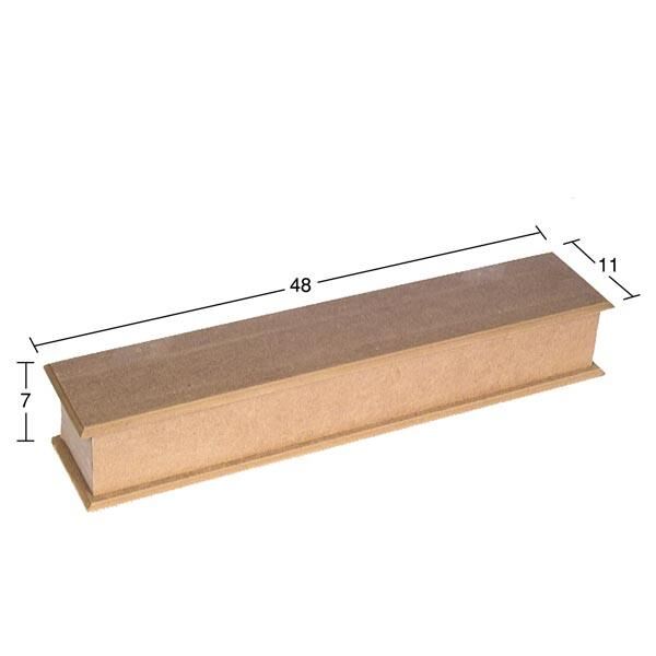 Ahşap Tığ Kutusu 48x11cm KU286