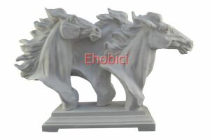 Polyester Büyük Kaideli 3 Kafa At 40x57 HYK24