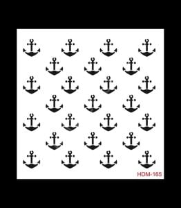 HDM165 Cadence Home Dekor Stencil 25x25