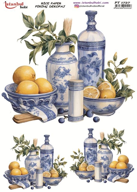 Pirinç Dekopaj Kağıdı 30x42cm PT-1727