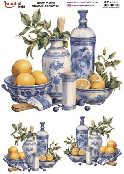 Pirinç Dekopaj Kağıdı 30x42cm PT-1727