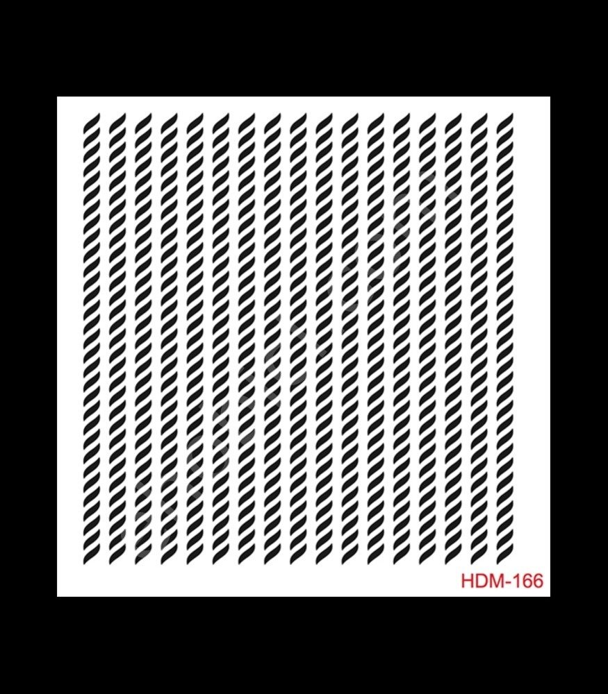 HDM166 Cadence Home Dekor Stencil 25x25