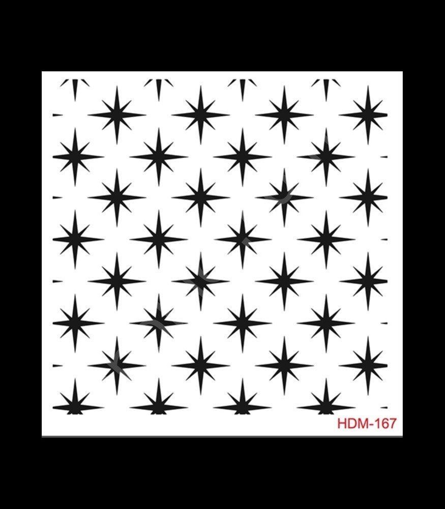 HDM167 Cadence Home Dekor Stencil 25x25
