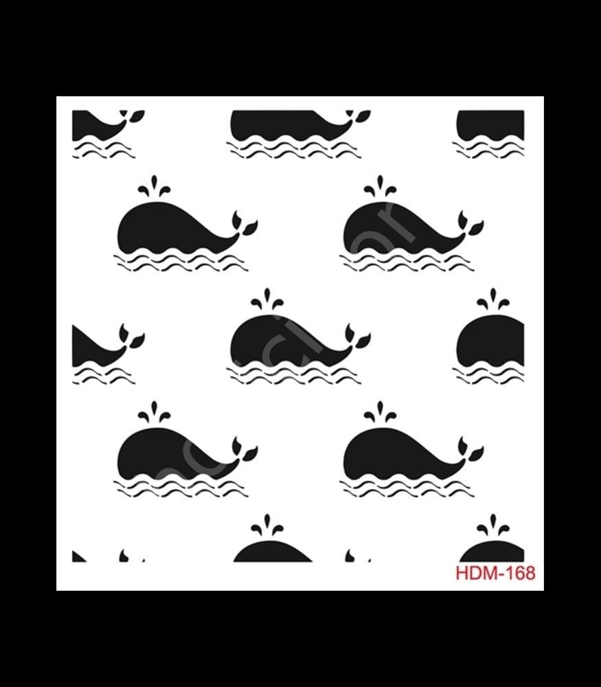 HDM168 Cadence Home Dekor Stencil 25x25