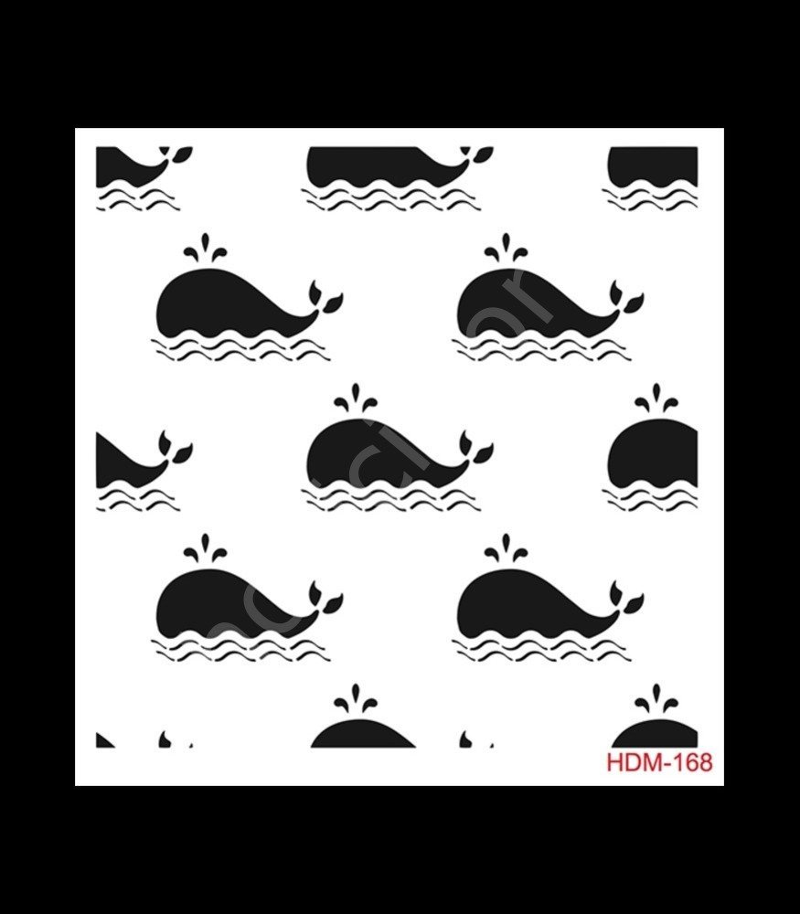 HDM168 Cadence Home Dekor Stencil 25x25