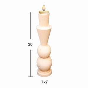 Ahşap Şamdan ŞA-09