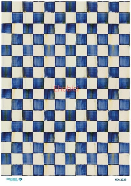 Diamond Pirinç Dekopaj Kağıdı - 2229