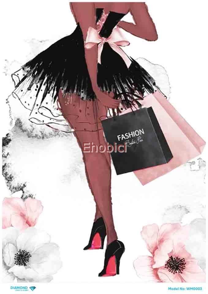 Diamond Pirinç Dekopaj Kağıdı - WM-003