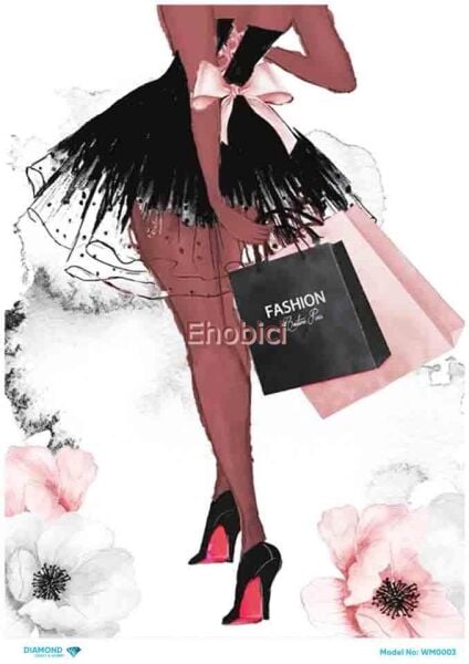 Diamond Pirinç Dekopaj Kağıdı - WM-003