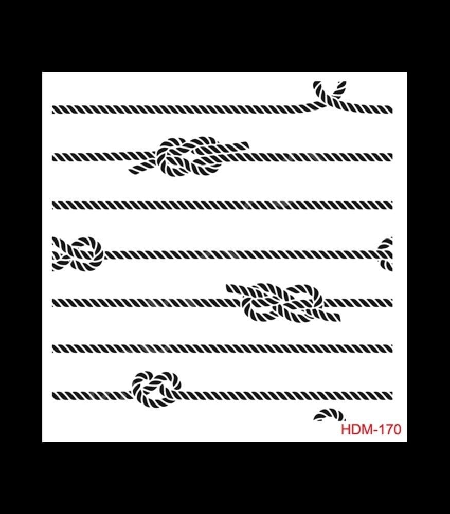 HDM170 Cadence Home Dekor Stencil 25x25