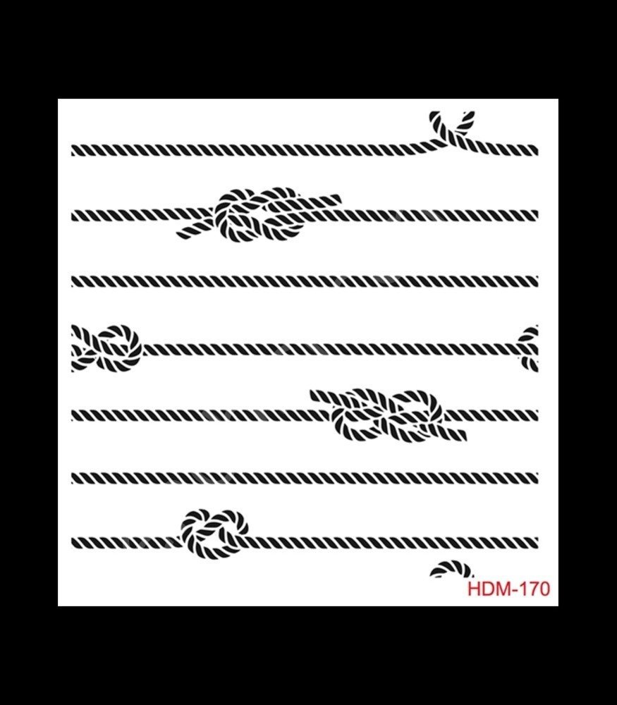 HDM170 Cadence Home Dekor Stencil 25x25