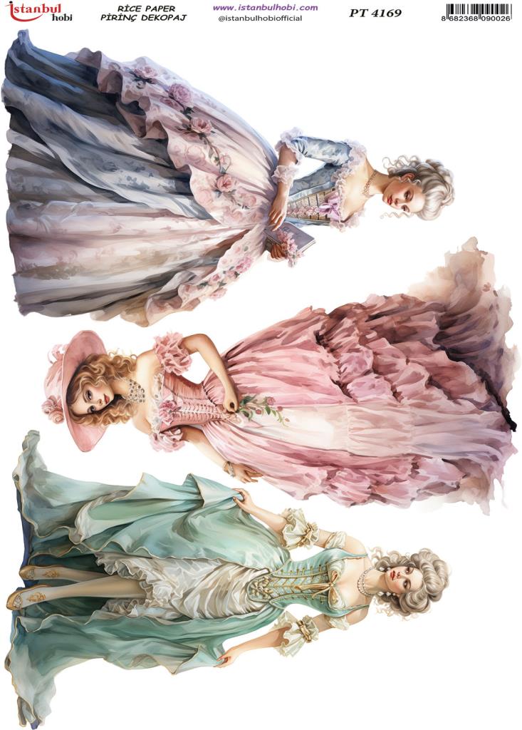 Pirinç Dekopaj Kağıdı 30x42cm PT-4169