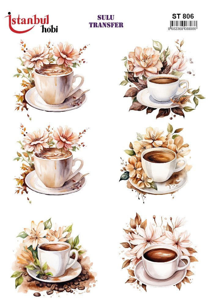Sulu Transfer Kağıdı 25x35cm ST-806