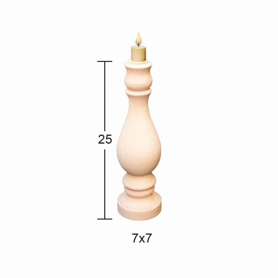 Ahşap Şamdan ŞA-32