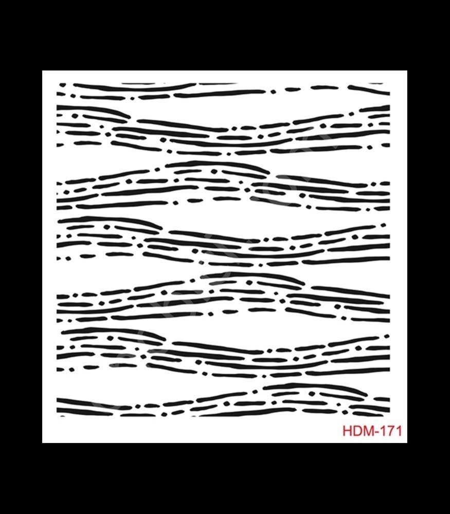 HDM171 Cadence Home Dekor Stencil 25x25
