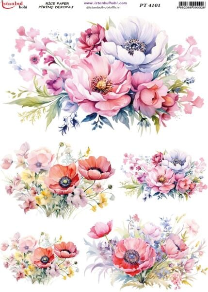 Pirinç Dekopaj Kağıdı 30x42cm PT-4101