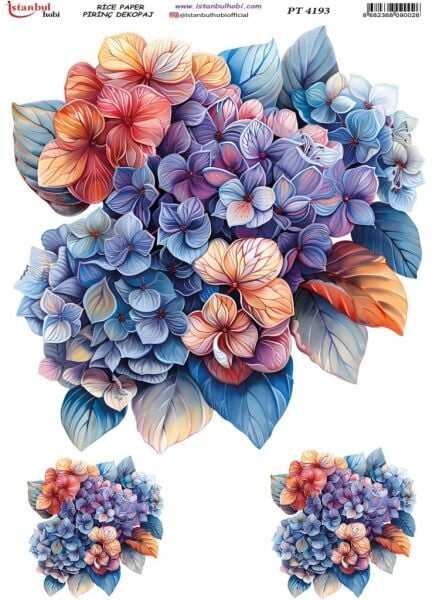 Pirinç Dekopaj Kağıdı 30x42cm PT-4193