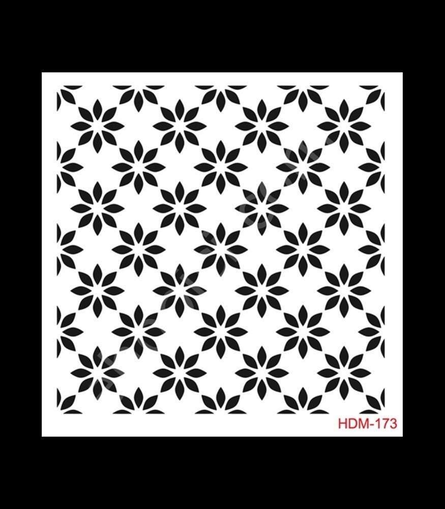 HDM173 Cadence Home Dekor Stencil 25x25