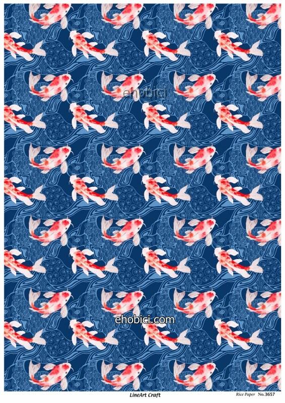 Lineart Pirinç Dekopaj Kağıdı - 3657