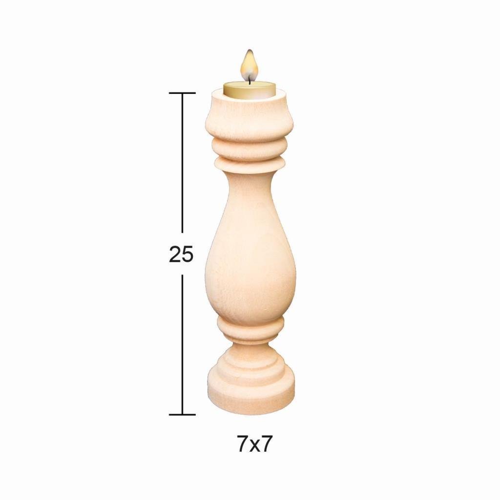 Ahşap Şamdan ŞA-50