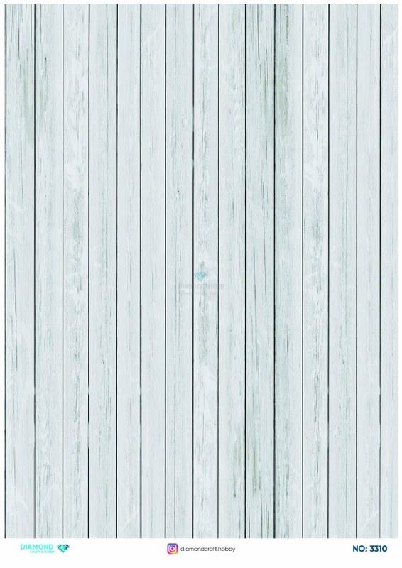 Diamond Pirinç Dekopaj Kağıdı - 3310