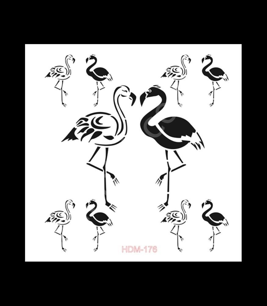 HDM176 Cadence Home Dekor Stencil 25x25