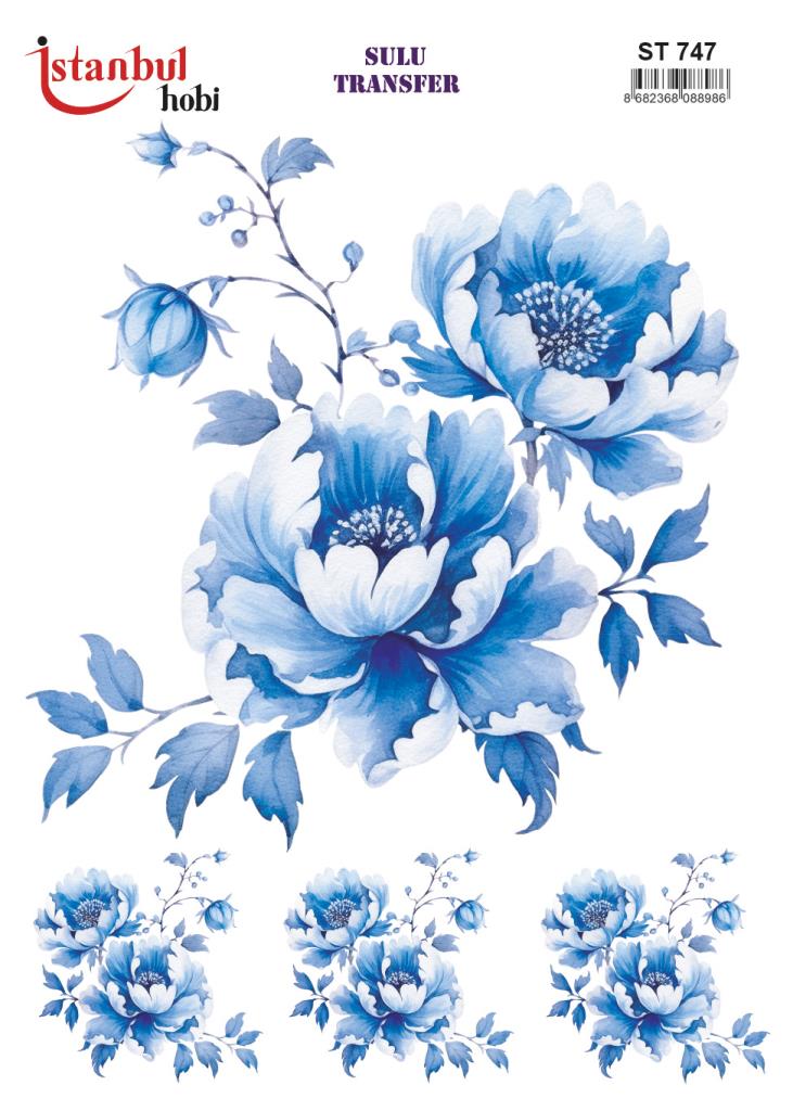 Sulu Transfer Kağıdı 25x35cm ST-747