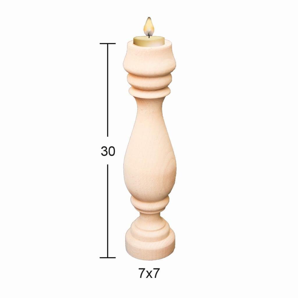 Ahşap Şamdan ŞA-49