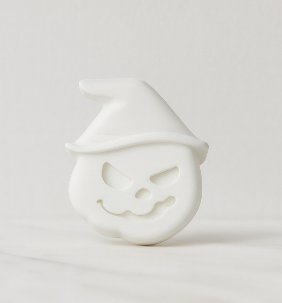 Halloween Şapkalı Balkabağı Figür 7x6cm Pumpkin Cadılar Bayramı