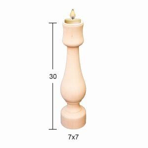 Ahşap Şamdan ŞA-47