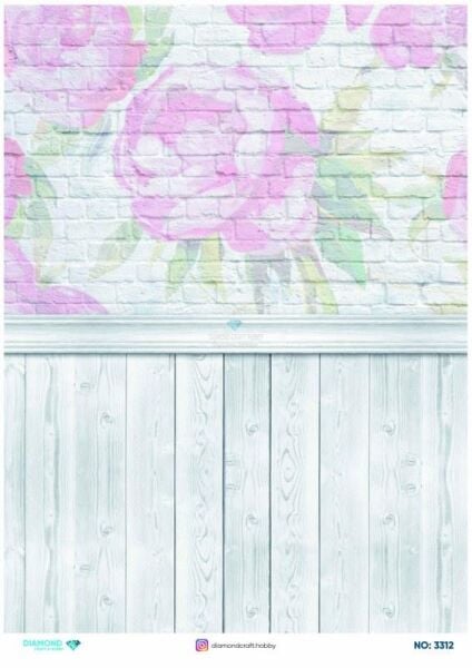 Diamond Pirinç Dekopaj Kağıdı - 3312