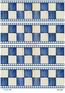 Diamond Pirinç Dekopaj Kağıdı - 2238