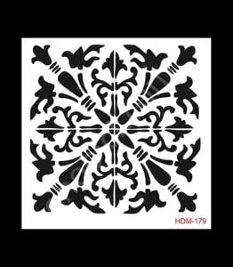 HDM179 Cadence Home Dekor Stencil 25x25