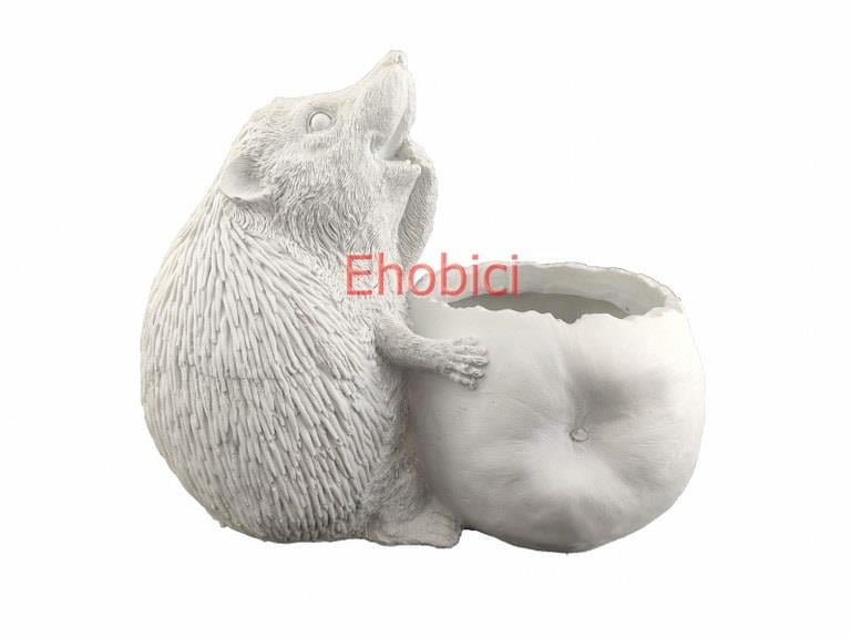 Polyester Kirpi Saksı 22x23cm HYK292