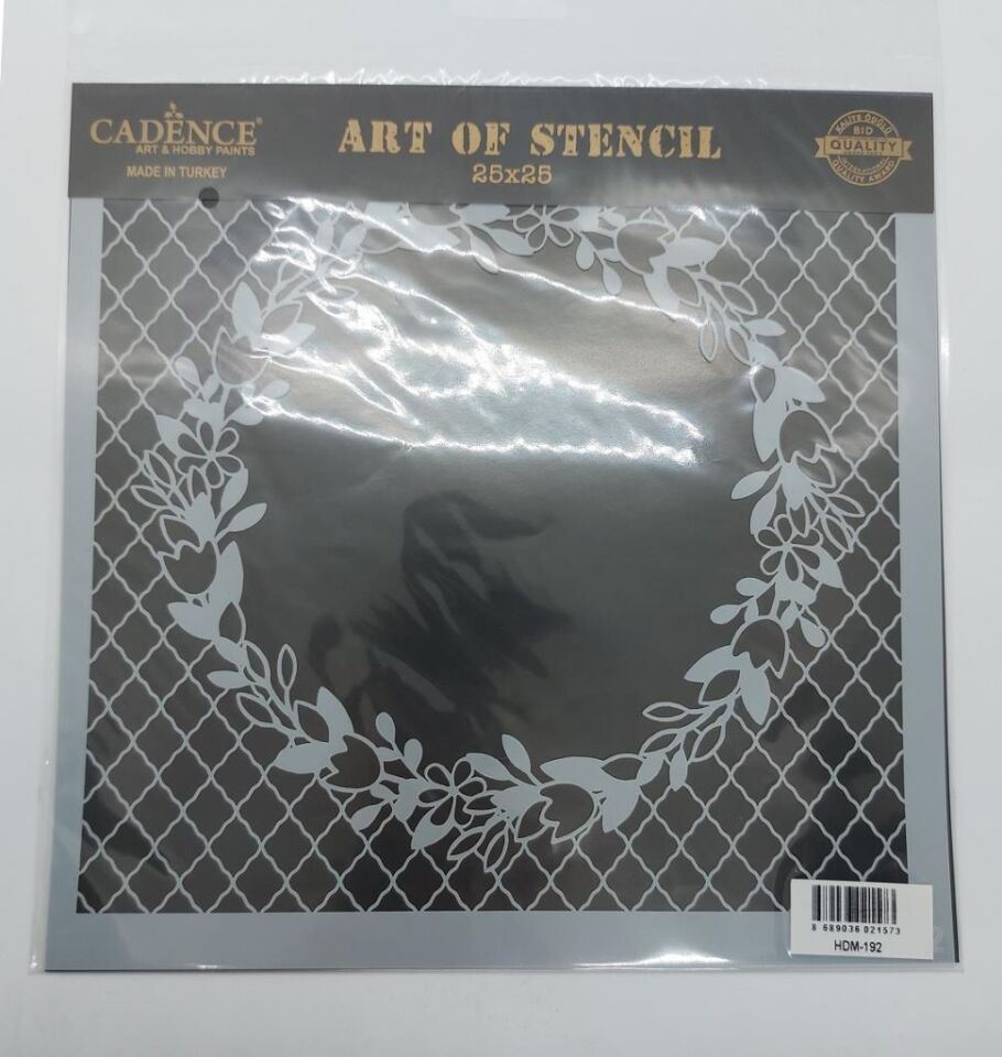 Cadence Home Dekor Stencil 25x25 HDM192