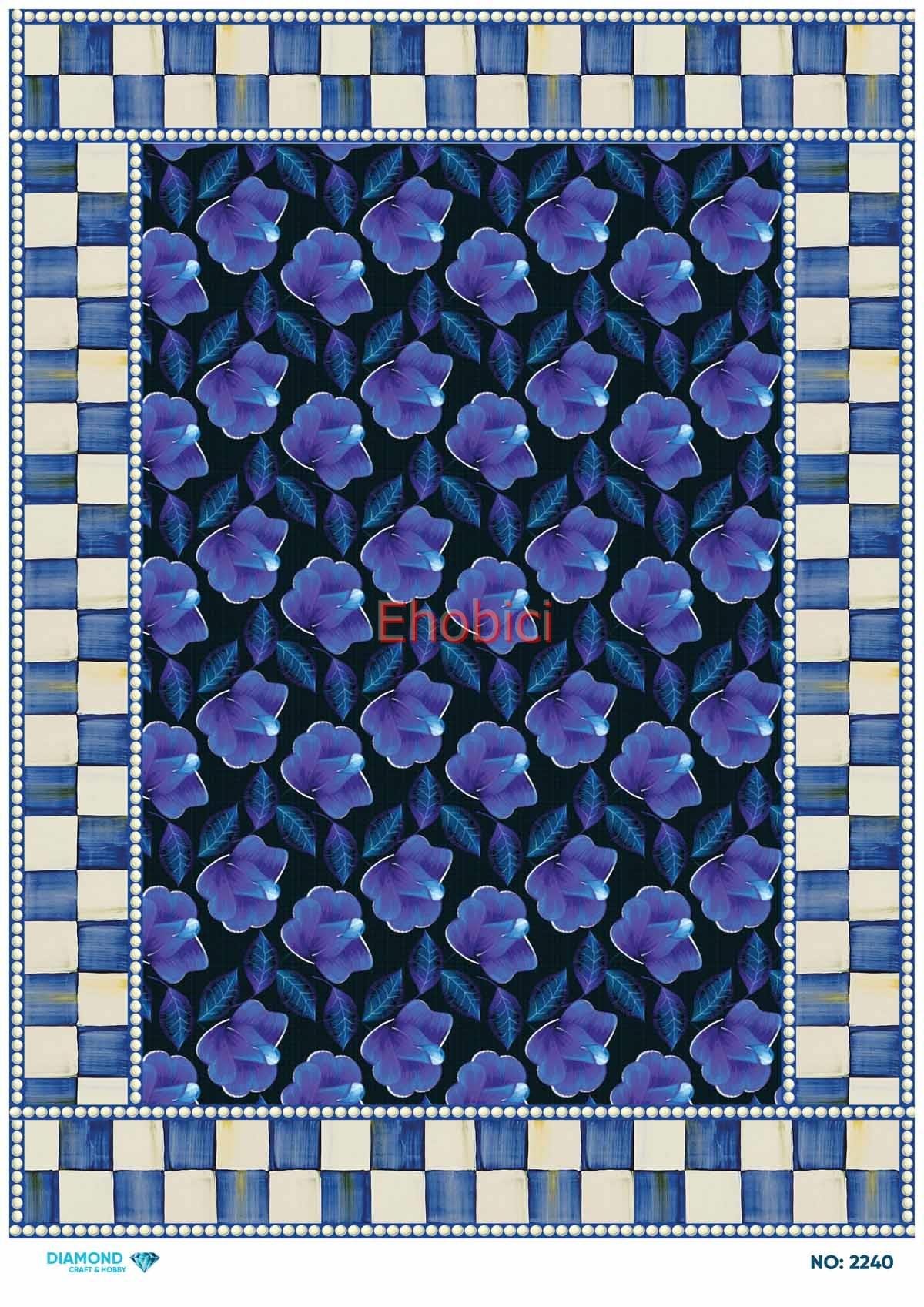 Diamond Pirinç Dekopaj Kağıdı - 2240