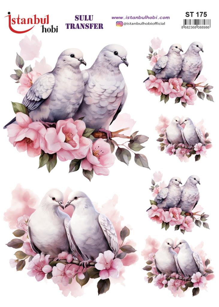 Sulu Transfer Kağıdı 25x35cm ST-175