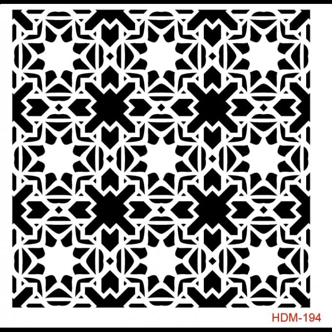 Cadence Home Dekor Stencil 25x25 HDM194