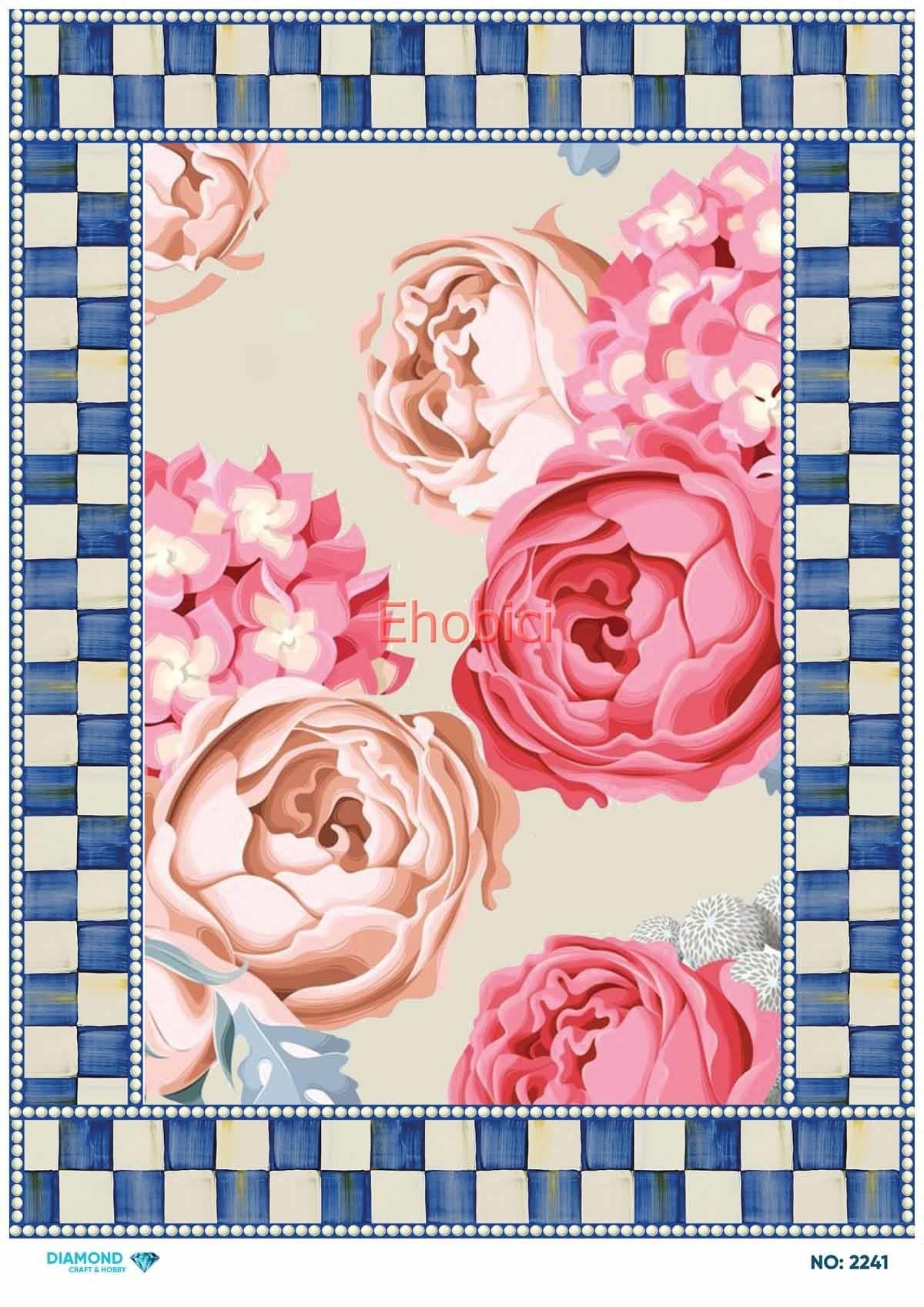 Diamond Pirinç Dekopaj Kağıdı - 2241