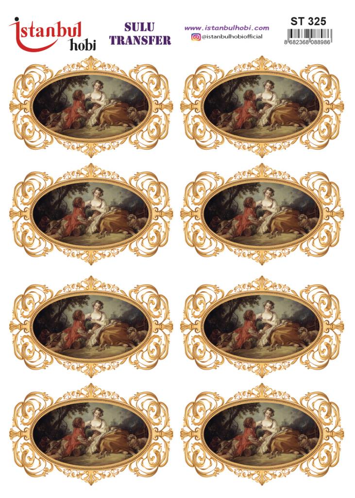 Sulu Transfer Kağıdı 25x35cm ST-325