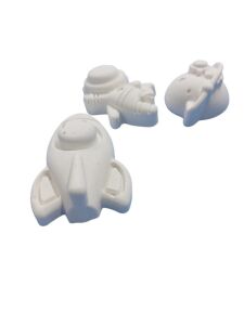 Uzay Seti Astronot Gezegen Uzay Mekiği 3 Parça