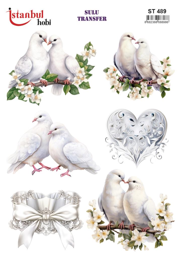 Sulu Transfer Kağıdı 25x35cm ST-489