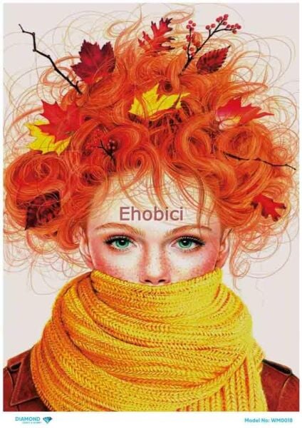 Diamond Pirinç Dekopaj Kağıdı - WM-018