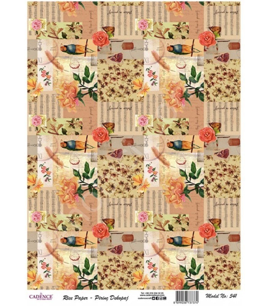 Model 541 - Pirinç Dekopaj Cadencecraft