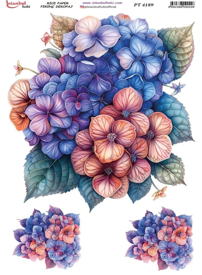 Pirinç Dekopaj Kağıdı 30x42cm PT-4189