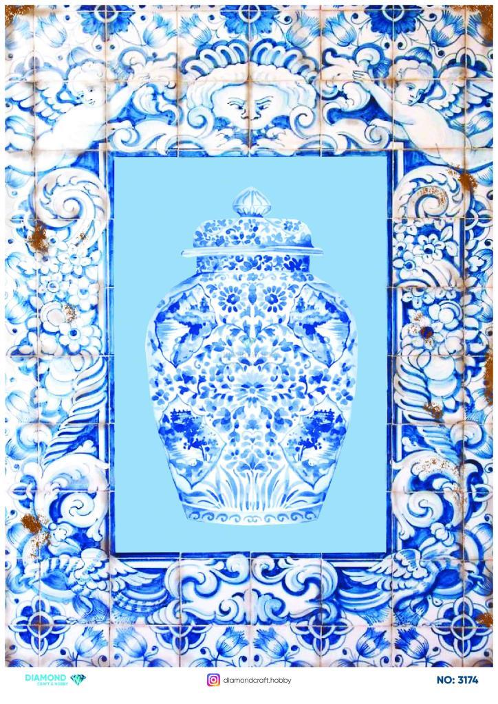 Diamond Pirinç Dekopaj Kağıdı - 3174