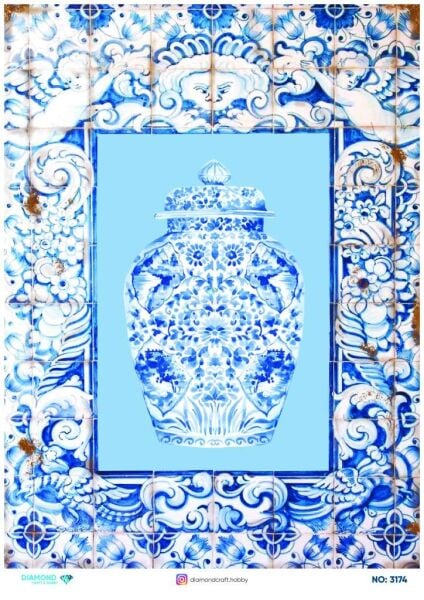 Diamond Pirinç Dekopaj Kağıdı - 3174